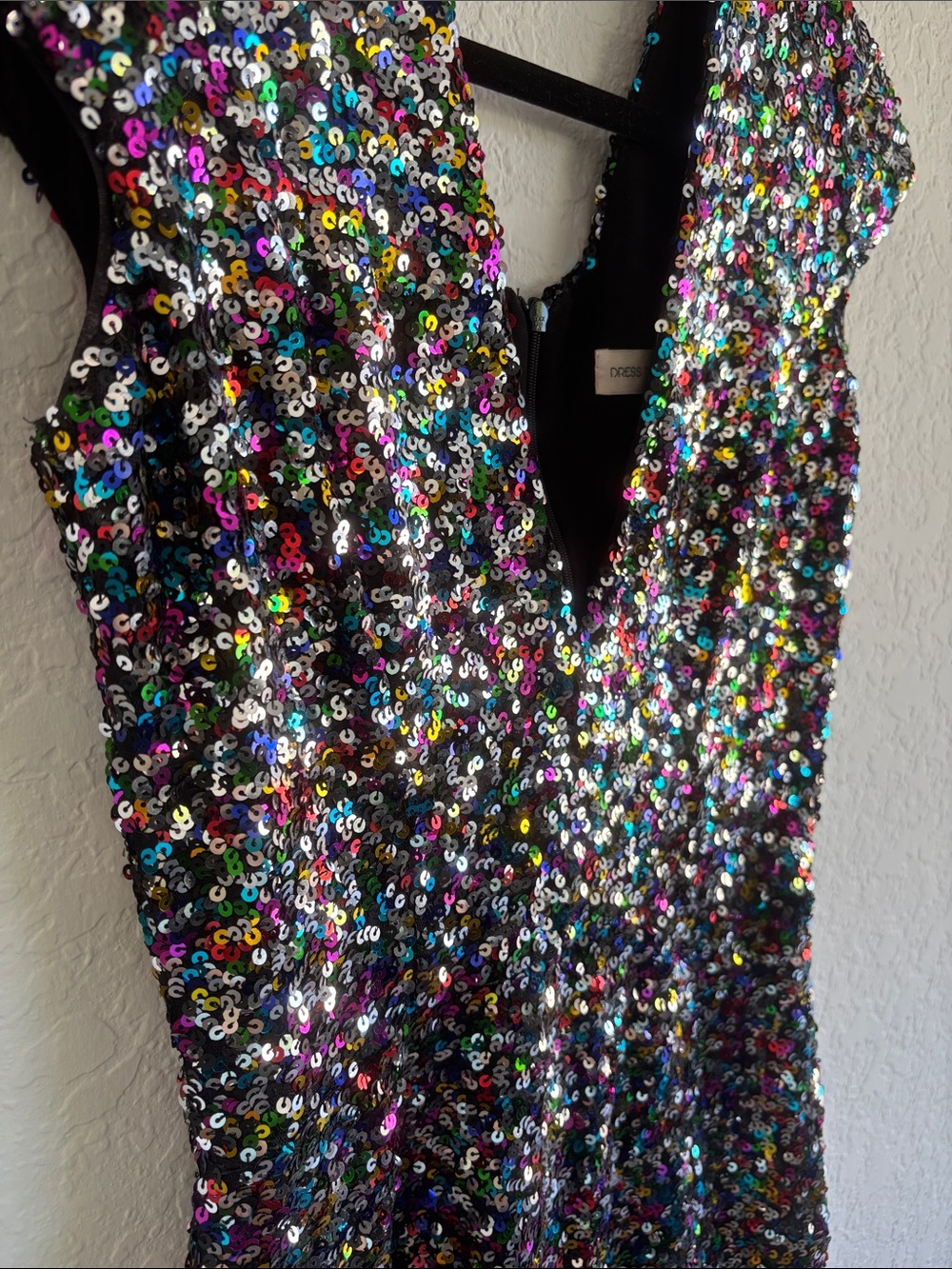 Dress the Population Zoe Sequin Dress size M worn once